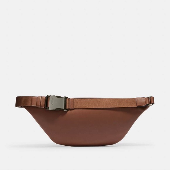 NWT Coach Outlet Warren Belt Bag In Signature Canvas With Trompe L'oeil Print - Picture 6 of 8